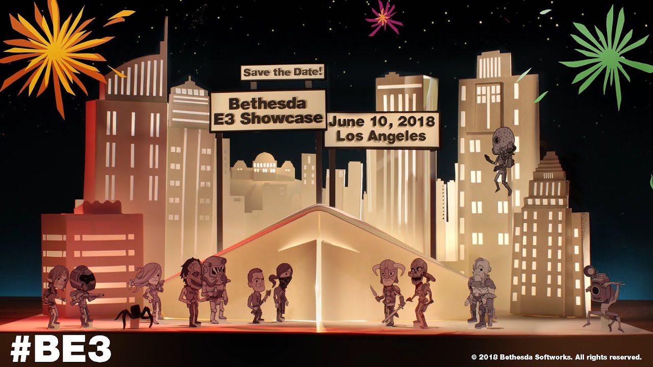 Bethesda confirma oficialmente presença na E3 2018 1