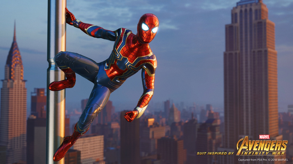 Pré-Venda de Spider Man dará roupa Iron Spider de Vingadores: Guerra Infinita 4