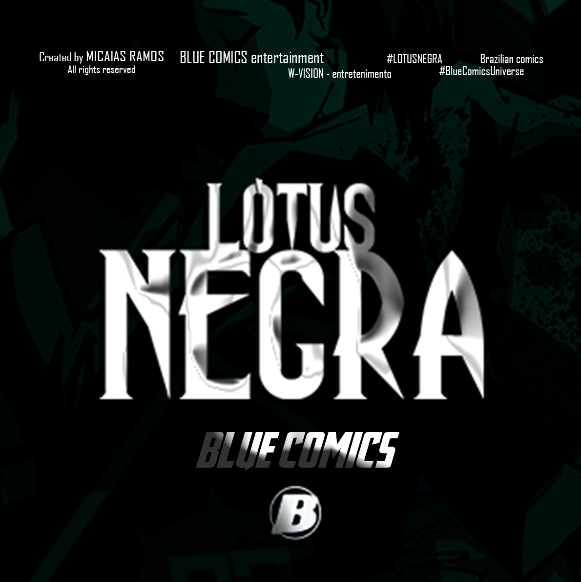 Blue Comics | Editora Lança Logo Enigmático Em Rede Social 1