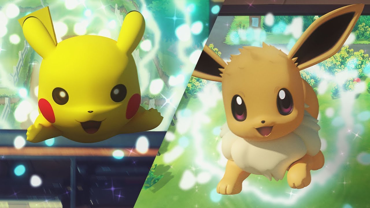 Novo vídeo de Pokémon Let's Go Pikachu mostra Pikachu com alguns acessórios 12