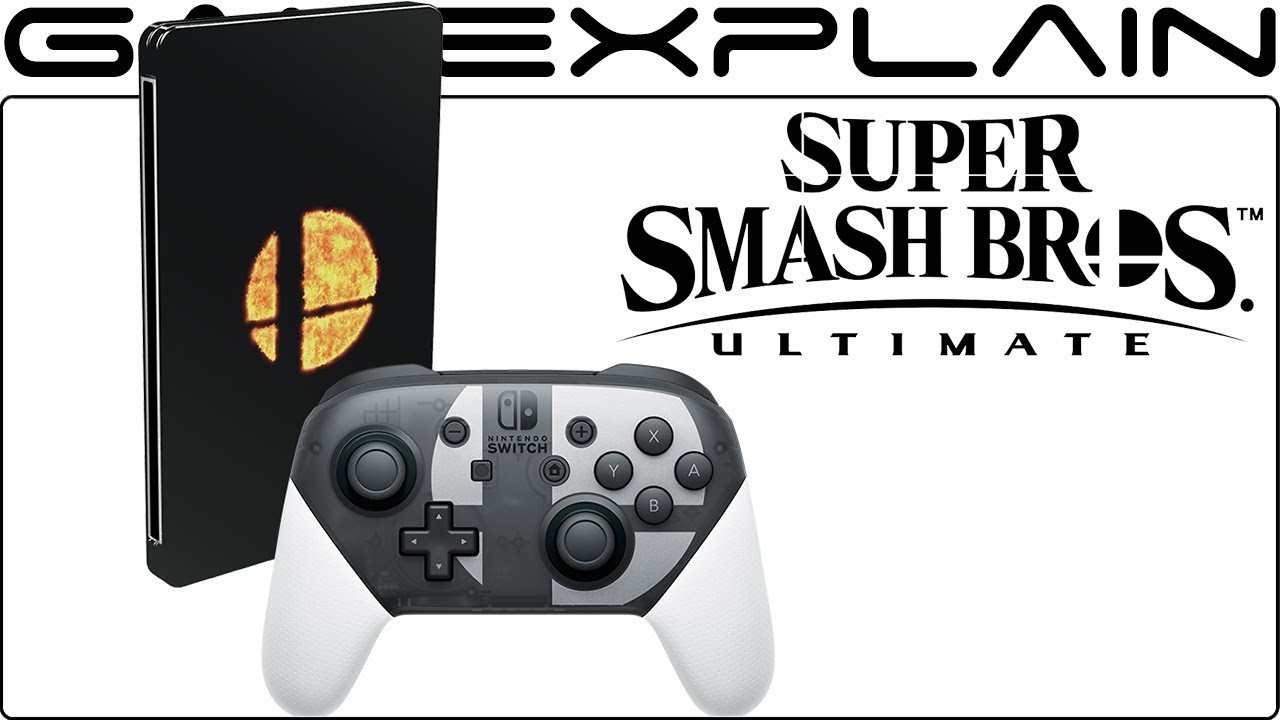 Vídeo de revelação do Pro Controller especial de Super Smash Bros Ultimate 8