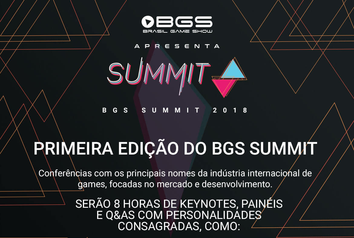 Brasil Game Show realiza pela primeira vez o BGS Summit 2