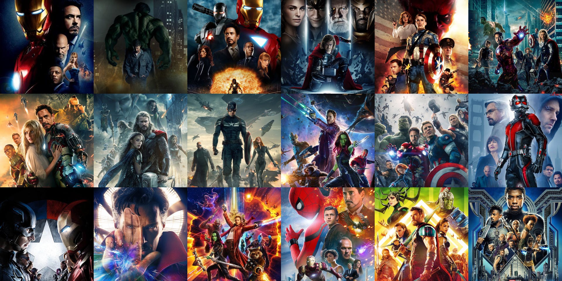 Confira a linha do tempo oficial dos filmes da Marvel 6