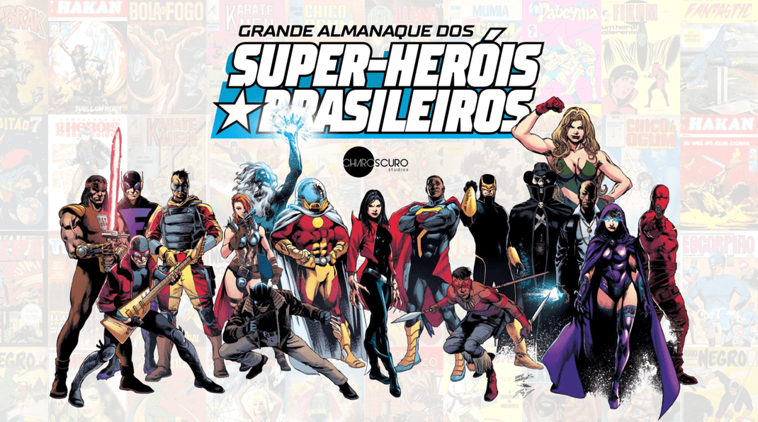 Grande Almanaque dos Super-heróis Brasileiros | Enciclopédia terá participação de artistas da Marvel e DC Comics 6