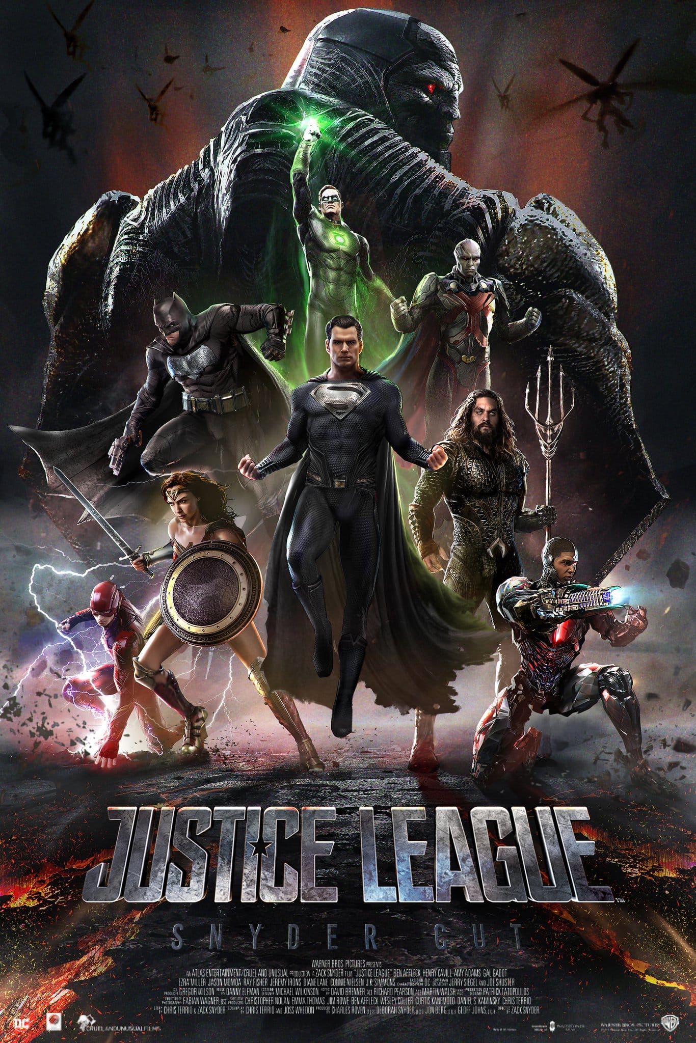 Liga da Justiça | Snyder Cut recebe cartaz épico do artista BossLogic 6 Liga da Justiça | Snyder Cut recebe cartaz épico do artista BossLogic 6