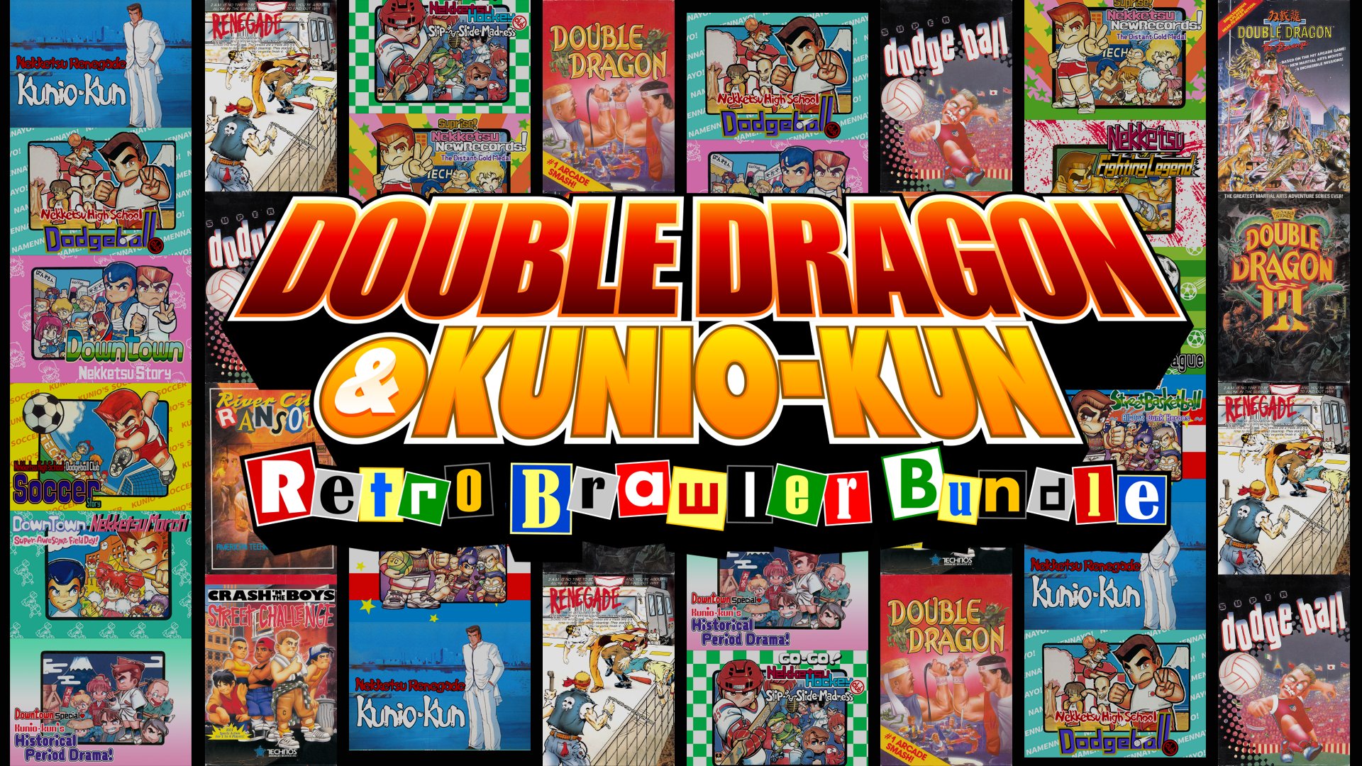 Double Dragon e Kunio-kun Retro Brawler Bundle chegará ao Nintendo Switch em 20 de fevereiro 2