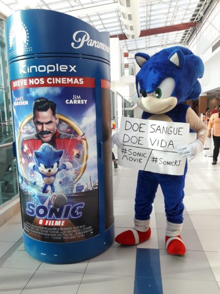 Especial] Cosplayer de Sonic o Ouriço tem novo projeto aprovado pela  Kinoplex em Sonic 2 O Filme!