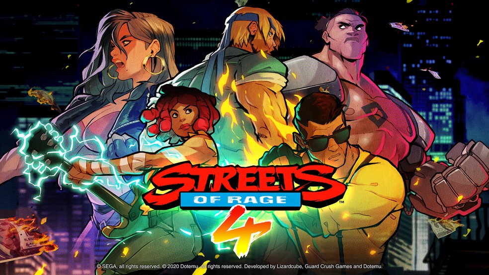 Streets of Rage 4 data de lançamento