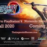 The Legend of Heroes: Trails of Cold Steel IV chegará ao PS4 e Nintendo Switch 2