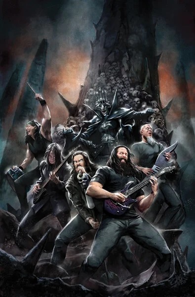 DC Comics | Megadeth , Ozzy Osbourne, Ghost E Sepultura Estarão Nas Capas Da Série Dark Nights: Death Metal 7
