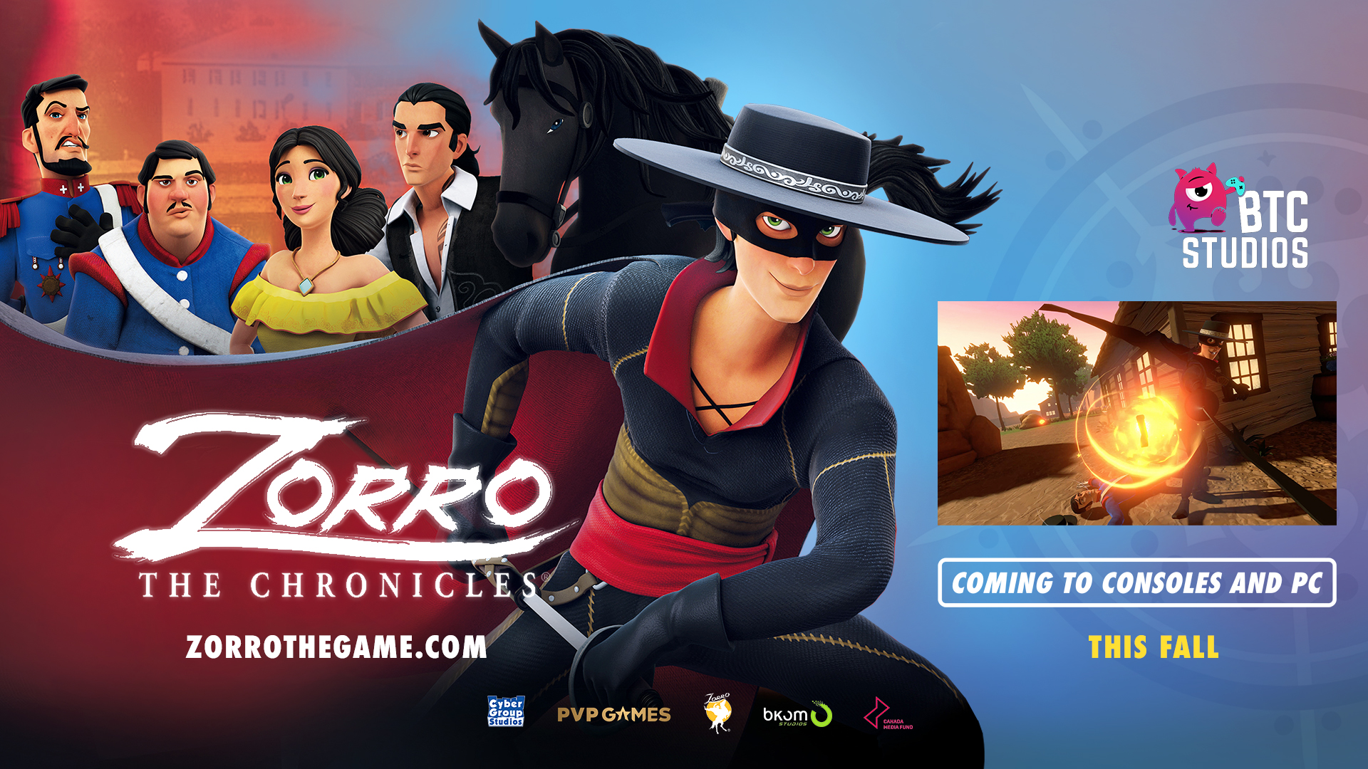 Zorro: The Chronicles é anunciado para consoles e PC 2