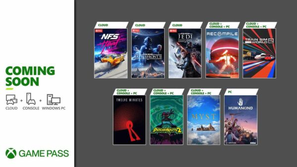 Xbox Game Pass Agosto 2021
