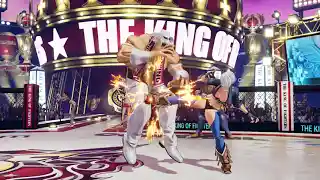 Novo trailer e imagens de The King of Fighters XV com a lutadora Angel