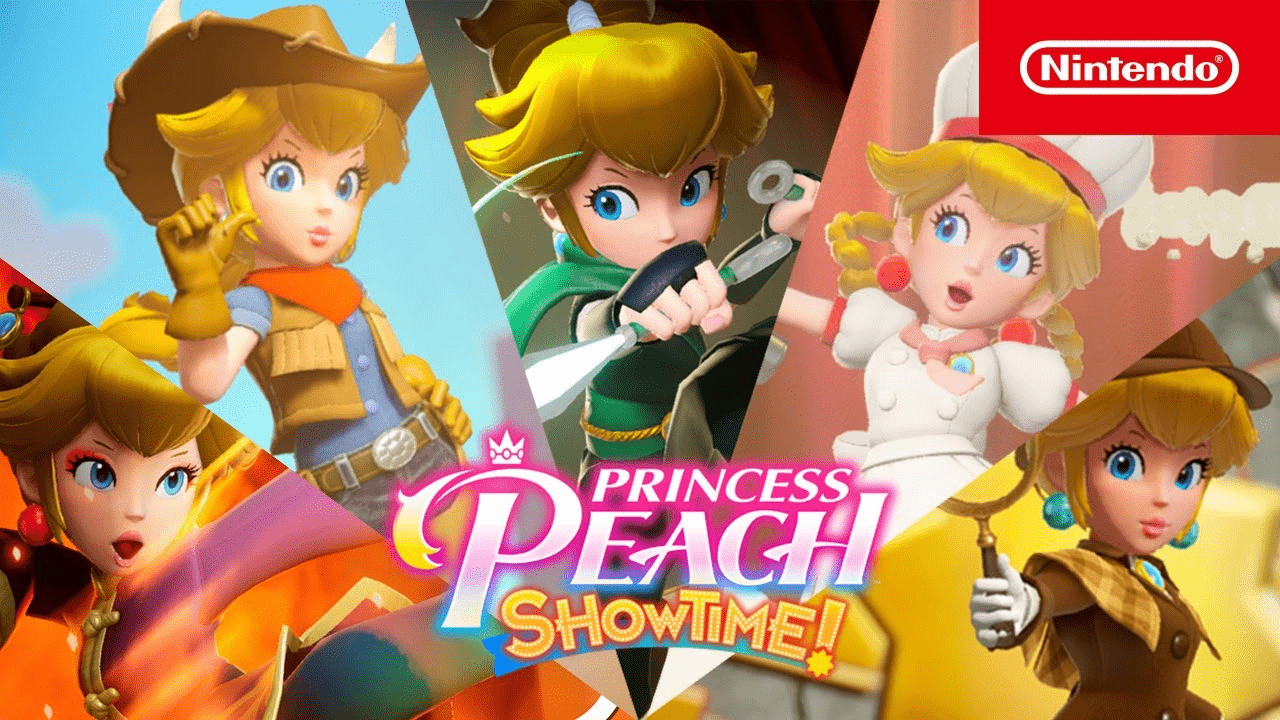 Novas transformações de Peach em Princess Peach: Showtime!  1