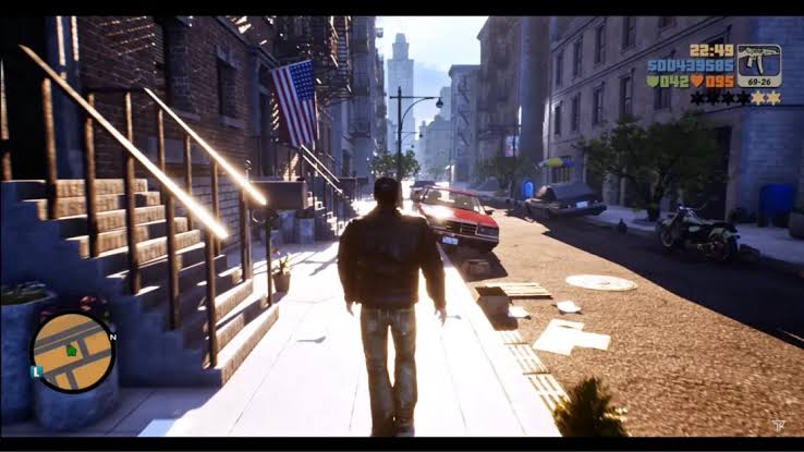 GTA 3 remake na Unreal Engine 5 - CONFIRA 1