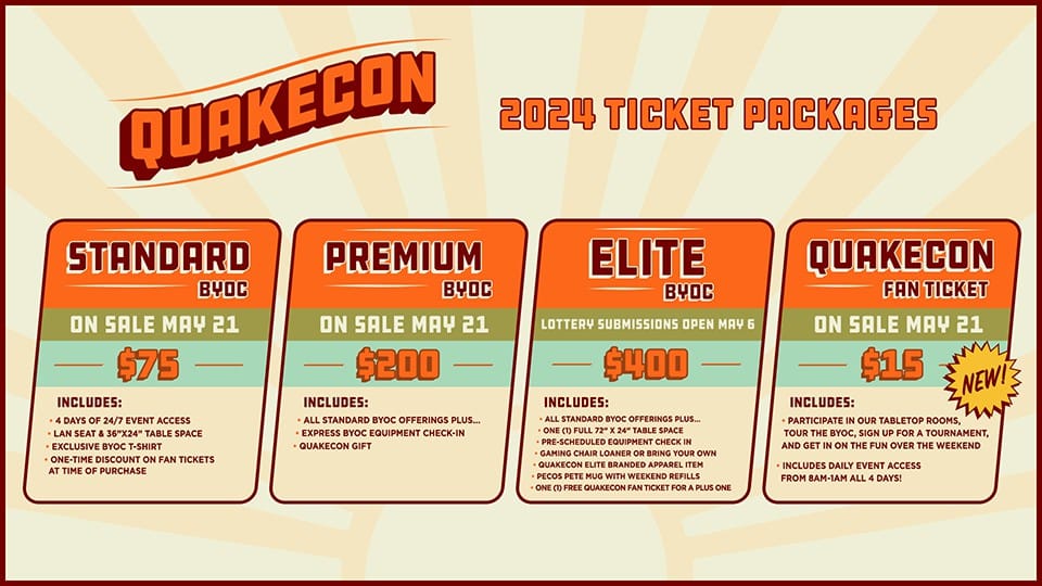 Bethesda anuncia QuakeCon 2024 em agosto 2 Bethesda anuncia QuakeCon 2024 em agosto 2
