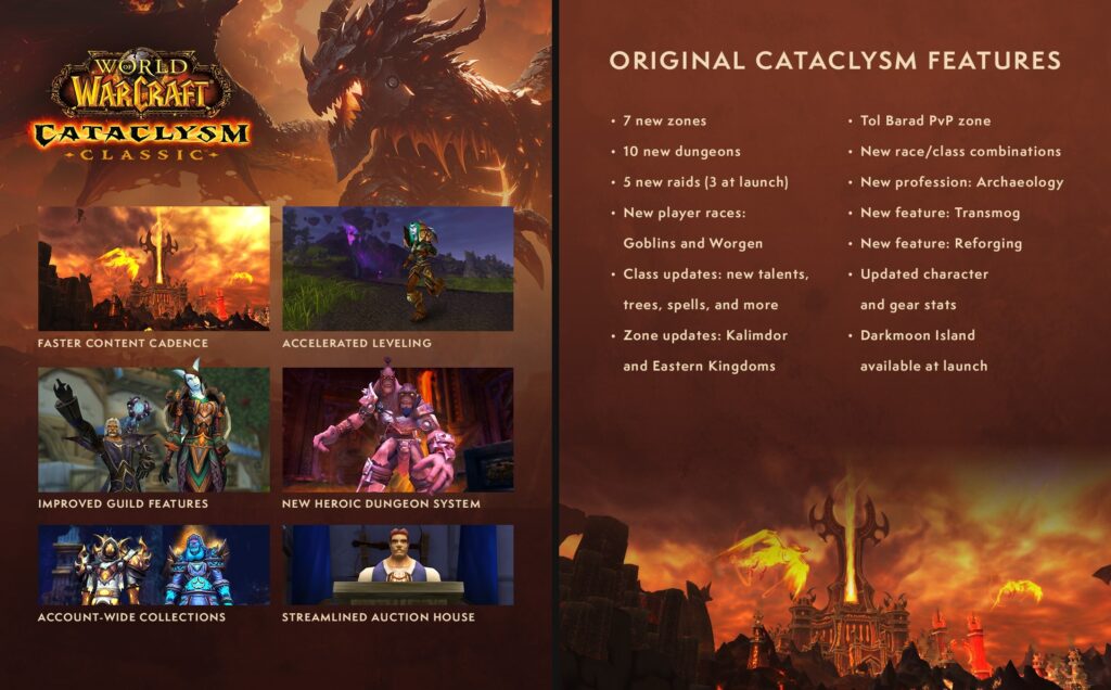 World of Warcraft: Cataclysm Classic recebe Trailer de lançamento 1