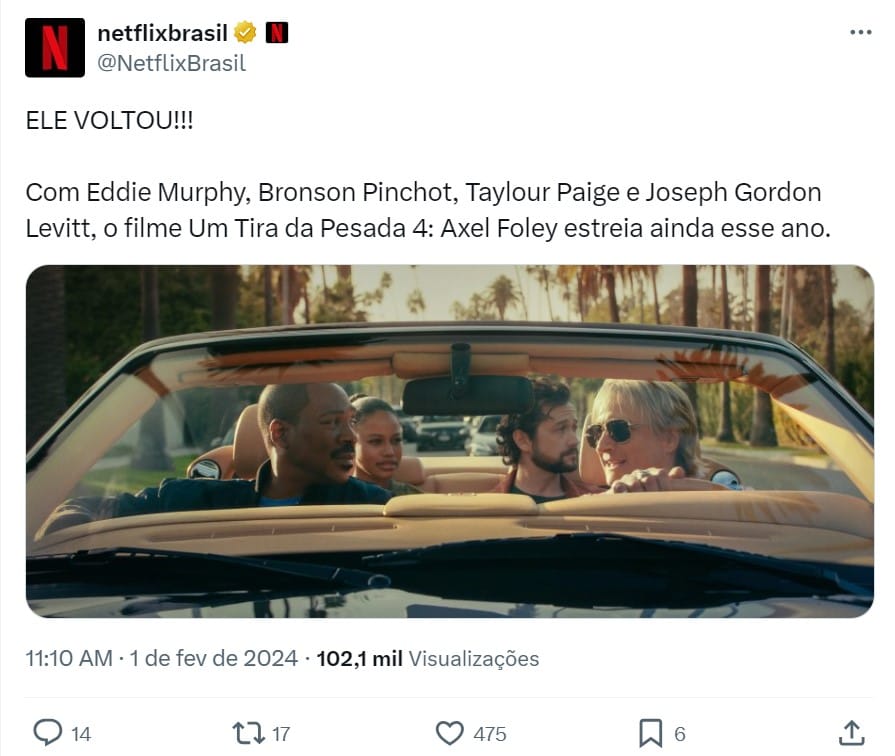 CineReview: Um tira da Pesada 4: Axel Foley 4 CineReview: Um tira da Pesada 4: Axel Foley 4