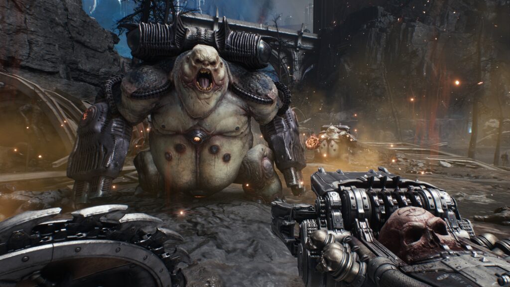 Doom: The Dark Ages apresenta nova arma - Triturador de Crânios
