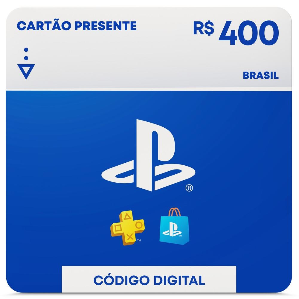 R$400 PlayStation Store - Cartão Presente Digital