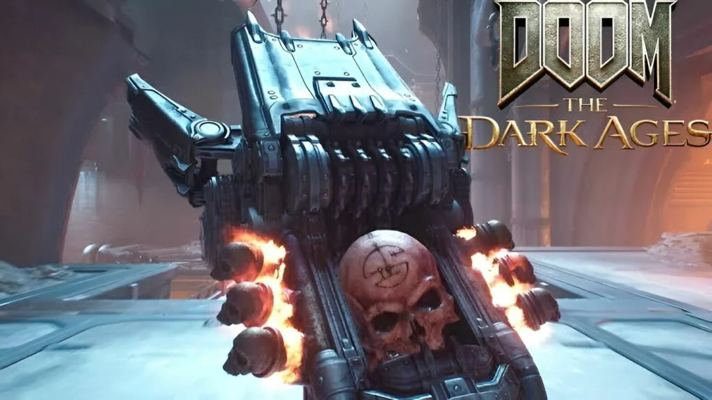 Doom: The Dark Ages apresenta nova arma - Triturador de Crânios