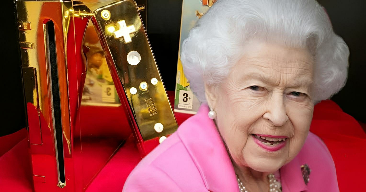 O Lendário Nintendo Wii Dourado: A História da Joia da Rainha Elizabeth II 1