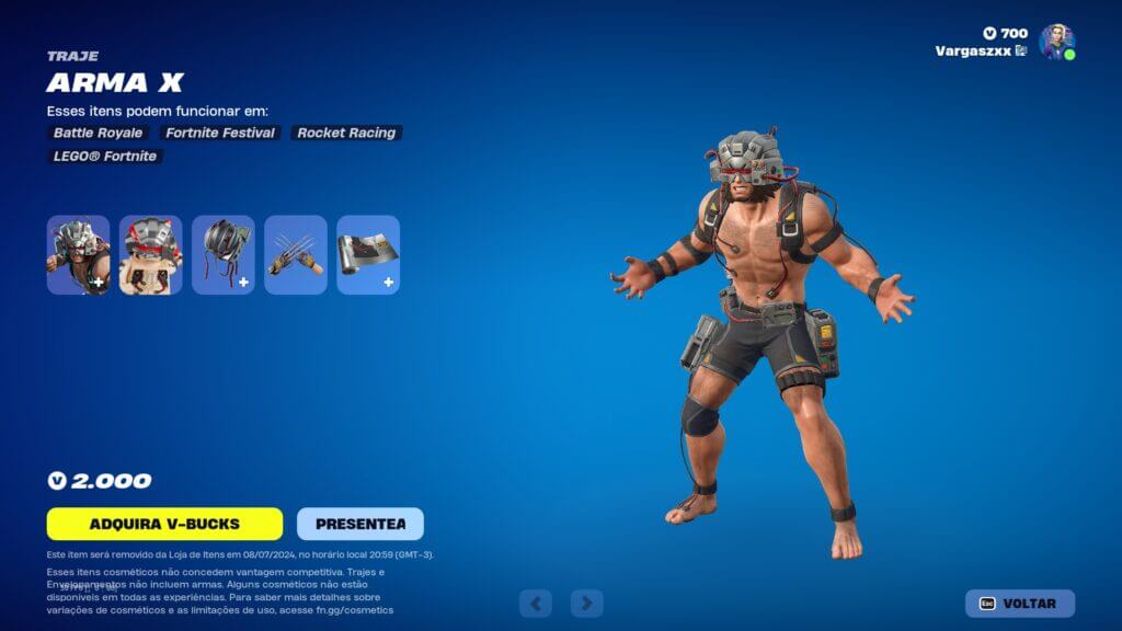 Fortnite recebe skins de Logan e Magneto