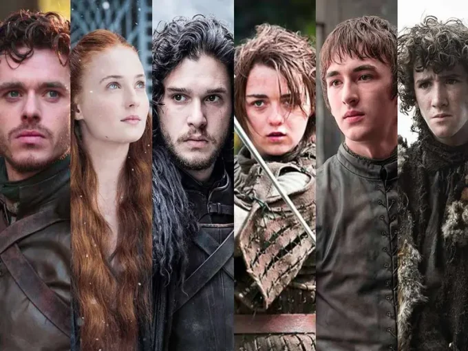 Família Stark 1° episódio de Game of Thrones