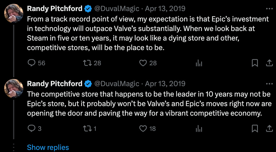 Fim do Steam - Uma teoria de 2019 compara Epic Games x Steam 2 Fim do Steam - Uma teoria de 2019 compara Epic Games x Steam