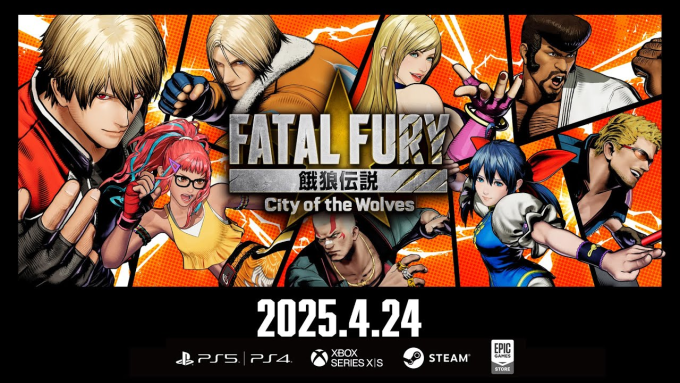 FATAL FURY: City of the Wolves chega em 24 de abril de 2025