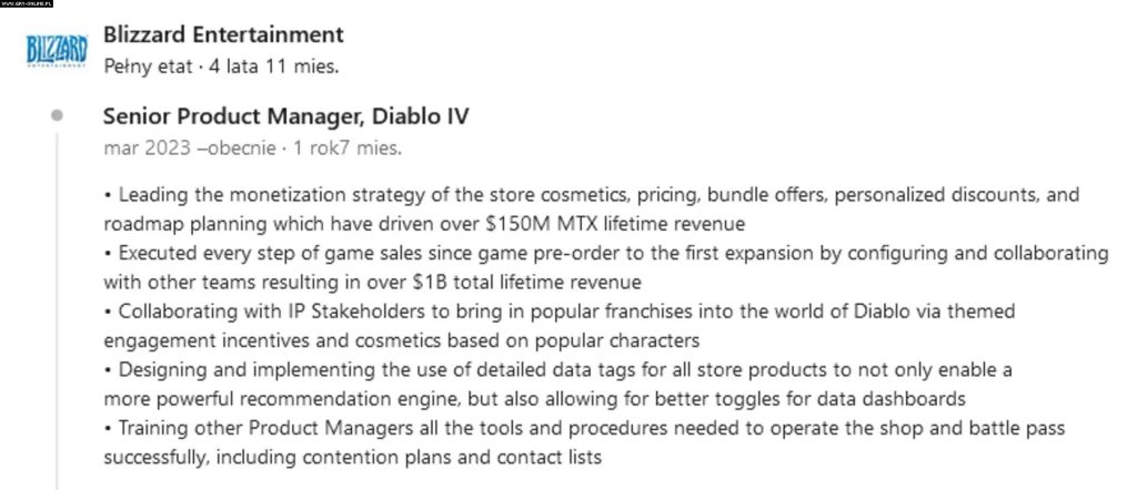 Diablo IV gera rendimento milionário a Blizzard 2 Diablo IV gera rendimento milionário a Blizzard 2