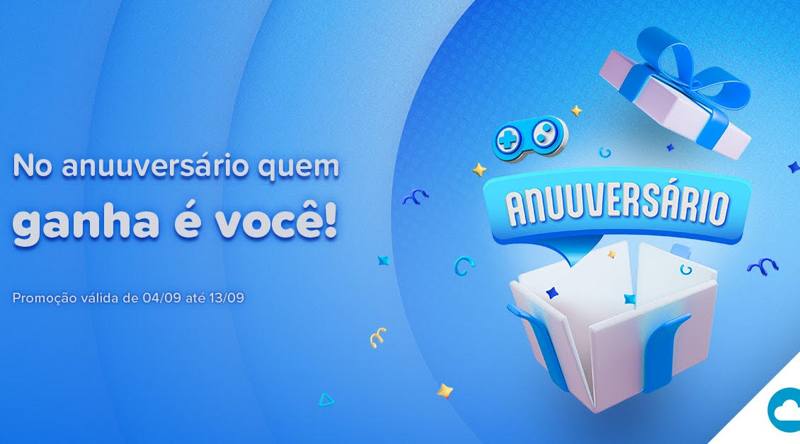 Nuuvem celebra 13 anos com campanha épica