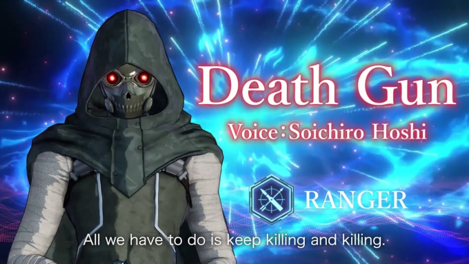 Death Gun é anunciado em SWORD ART ONLINE
