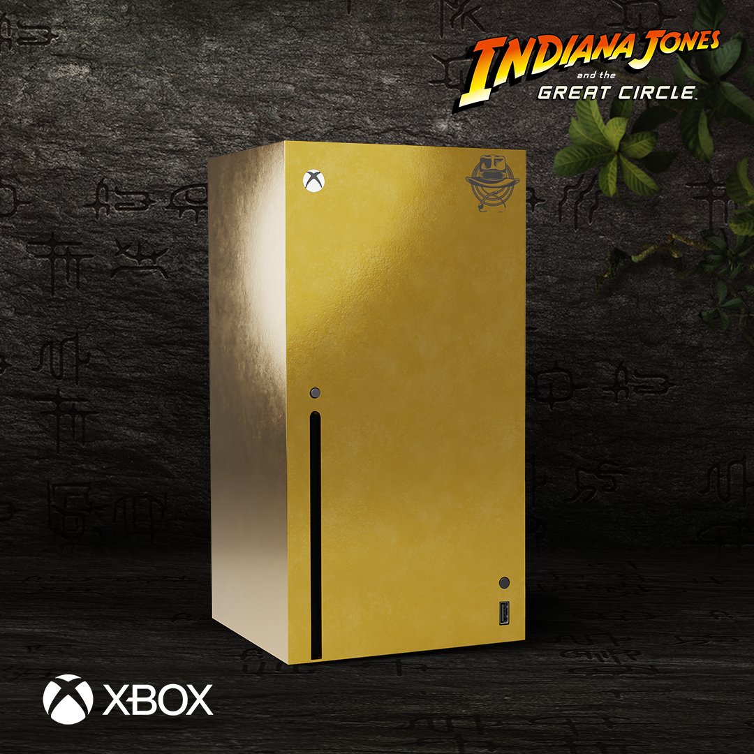 Xbox de Indiana Jones - Design Temático e Exclusivo 3 Xbox de Indiana Jones - Design Temático e Exclusivo 2