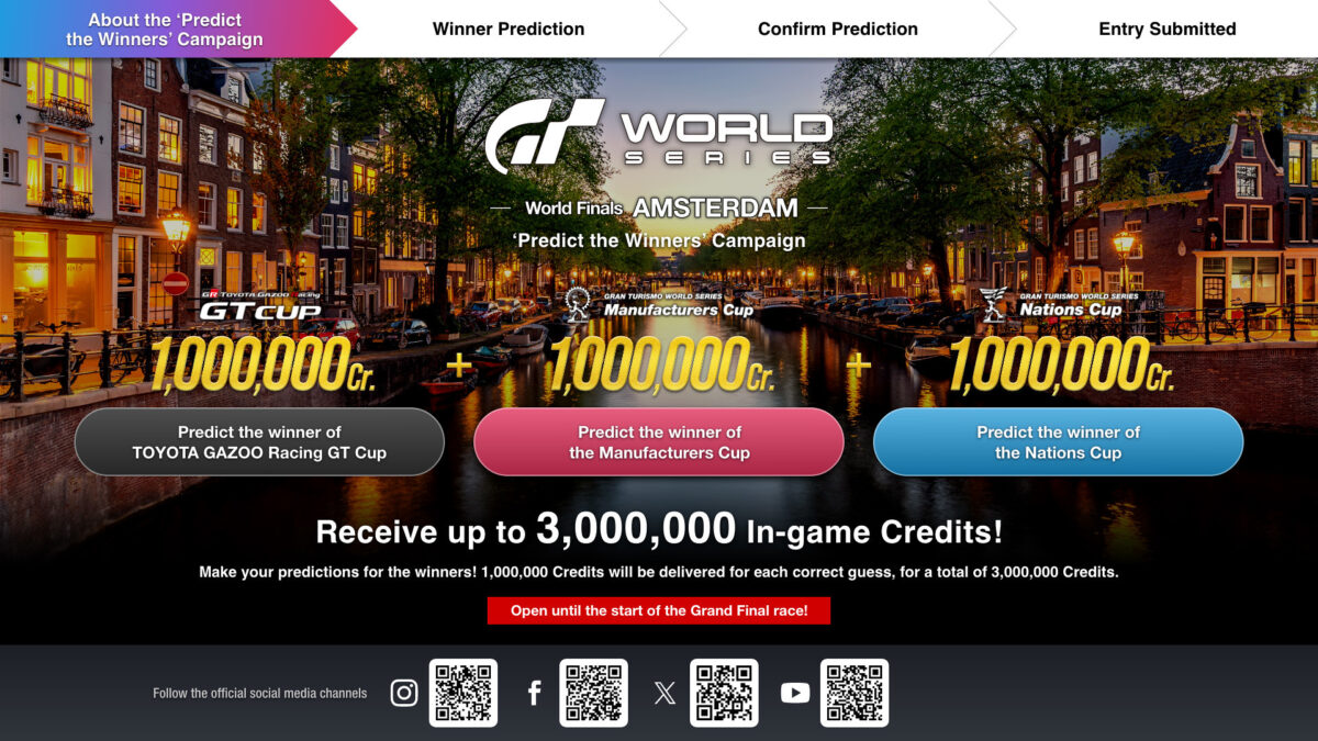 Gran Turismo World Series 2024 - Amsterdã Recebe a Final Mundial dos Melhores Pilotos Virtuais 5 Gran Turismo World Series 2024 - Amsterdã Recebe a Final Mundial dos Melhores Pilotos Virtuais 3