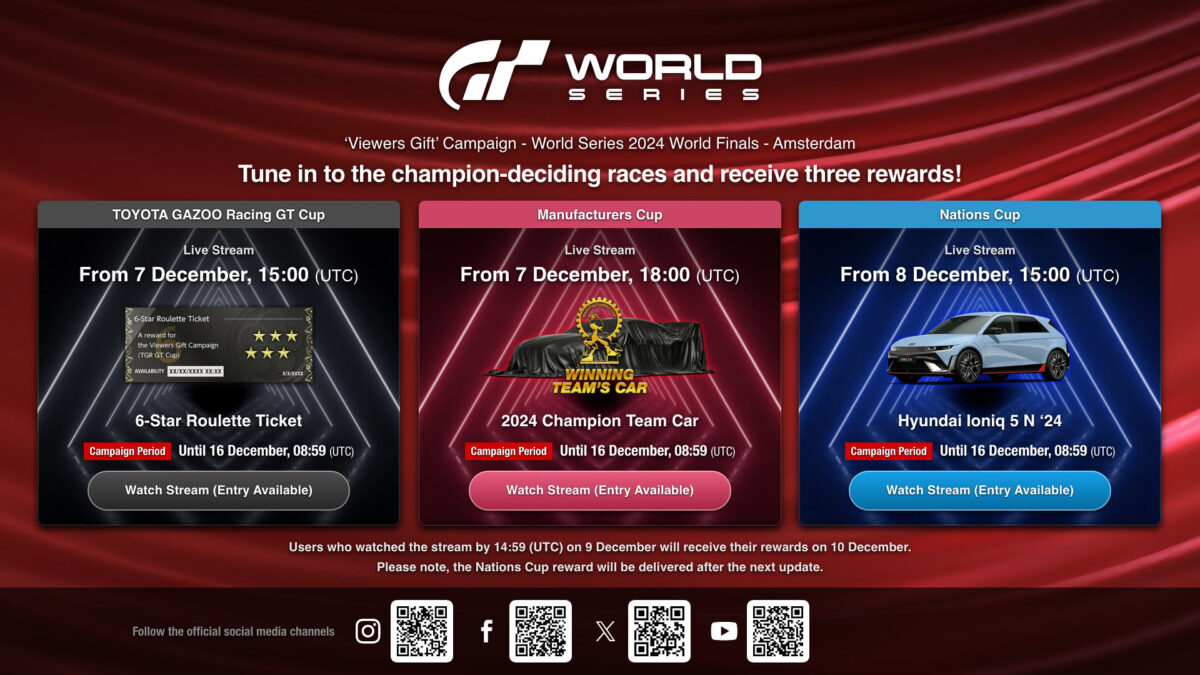 Gran Turismo World Series 2024 - Amsterdã Recebe a Final Mundial dos Melhores Pilotos Virtuais 3 Gran Turismo World Series 2024 - Amsterdã Recebe a Final Mundial dos Melhores Pilotos Virtuais 1