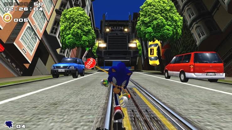Remake de Sonic Adventure 2 na UE 5