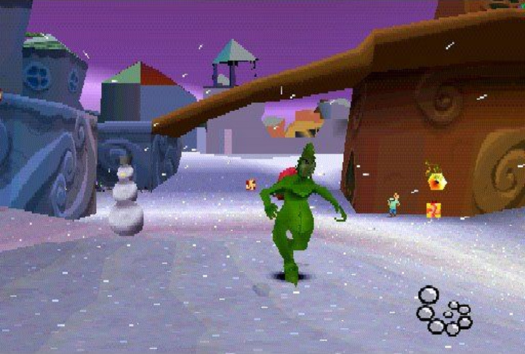 Retrô Games - The Grinch: Arruinando o Natal no PS1 2 Retrô Games - The Grinch: Arruinando o Natal no PS1 1