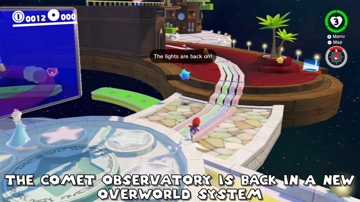 Super Mario Galaxy no Motor de Super Mario Odyssey em um Grandioso Mod 2 Super Mario Odyssey e Galaxy Misturados em um Mod