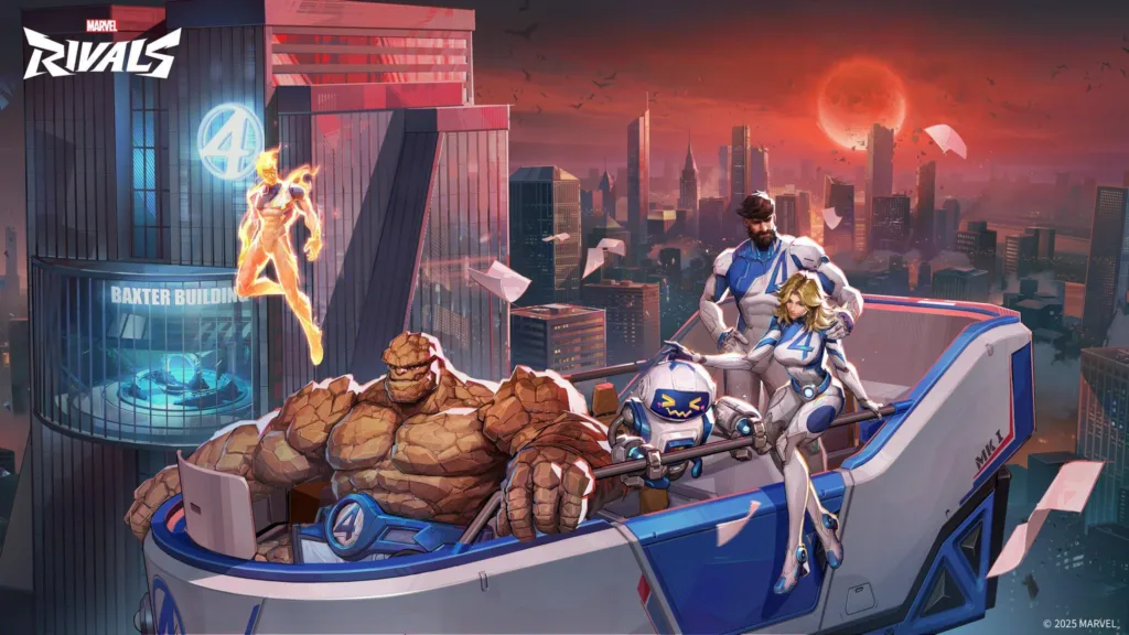 Em Marvel Rivals Novidades em Marvel Rivals - A Chegada Triunfal do Quarteto