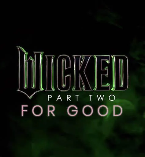 Entenda o porquê de a sequência de Wicked não se chamar "Parte 2"