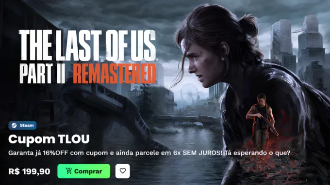 The Last of Us Part II Remastered com 16% OFF