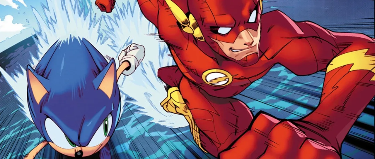 Sonic e Liga da Justiça se Unem em Novo Crossover de DC e SEGA