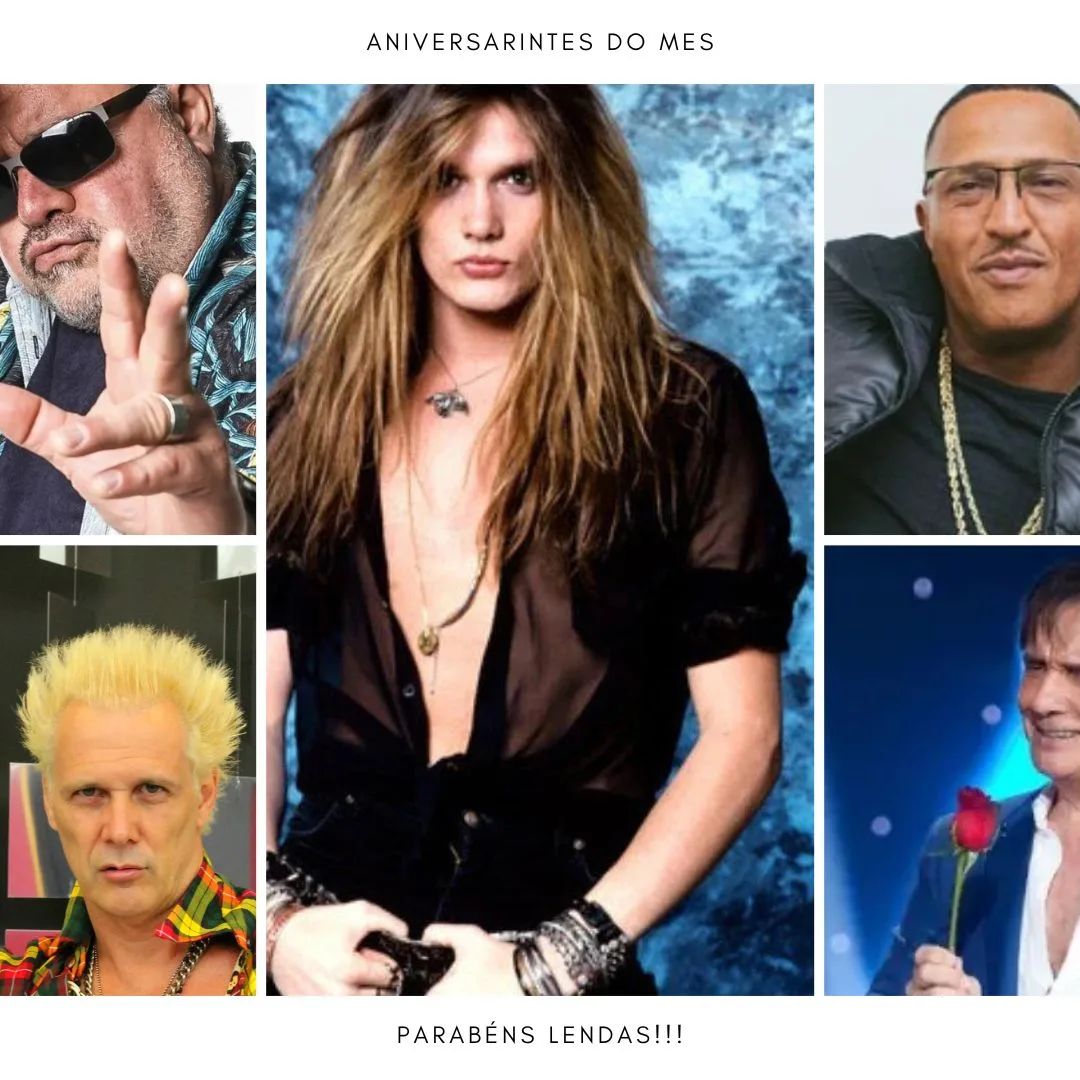 Abril Tá On! 5 Ícones da Música Que Apagam as Velinhas Este Mês – De Rei a Rockeiro Cabeludo!