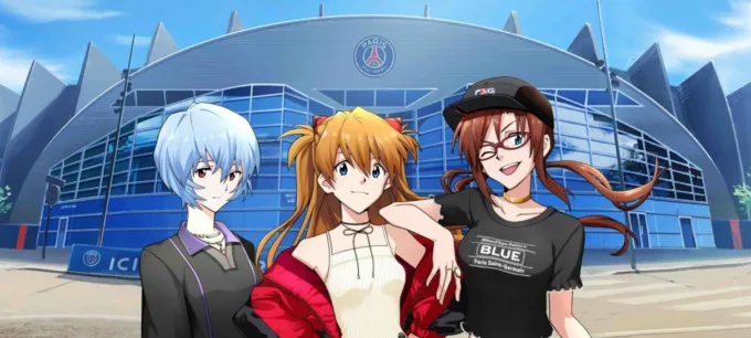 Paris Saint-Germain anuncia curiosa colaboração com o anime Evangelion 4