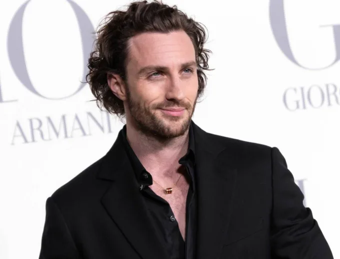 Aaron Taylor Johnson em premiere