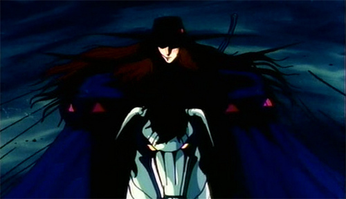 7 animes Filosóficos e Visuais que todo Otaku deveria ver em 2025 3 Vampire Hunter D (1985): Um Horror clássico com visual estilizado