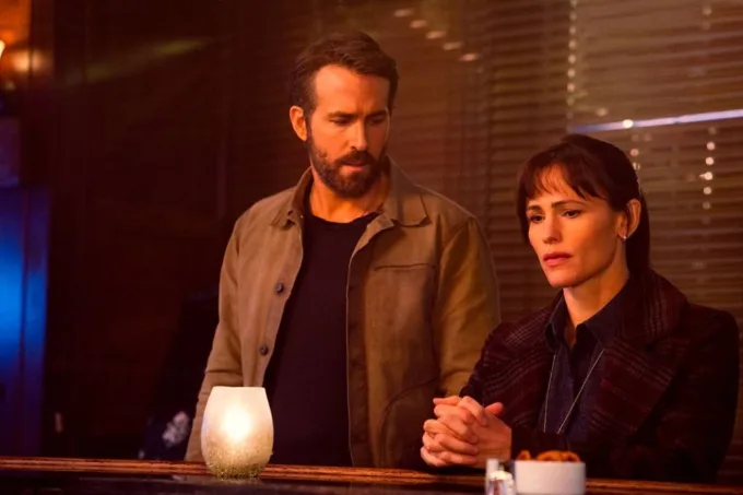 Ryan Reynolds e Jennife Garner em O Projeto Adam