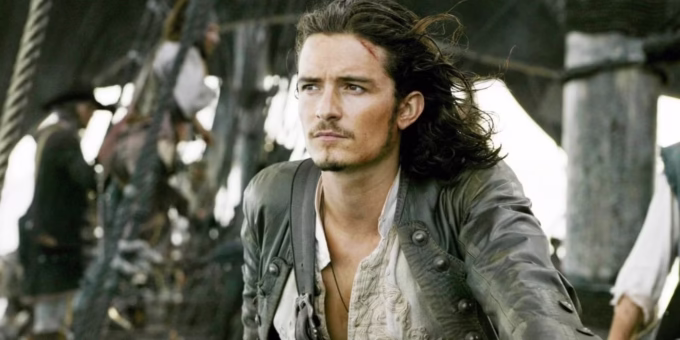 Orlando Bloom Piratas do Caribe 6
