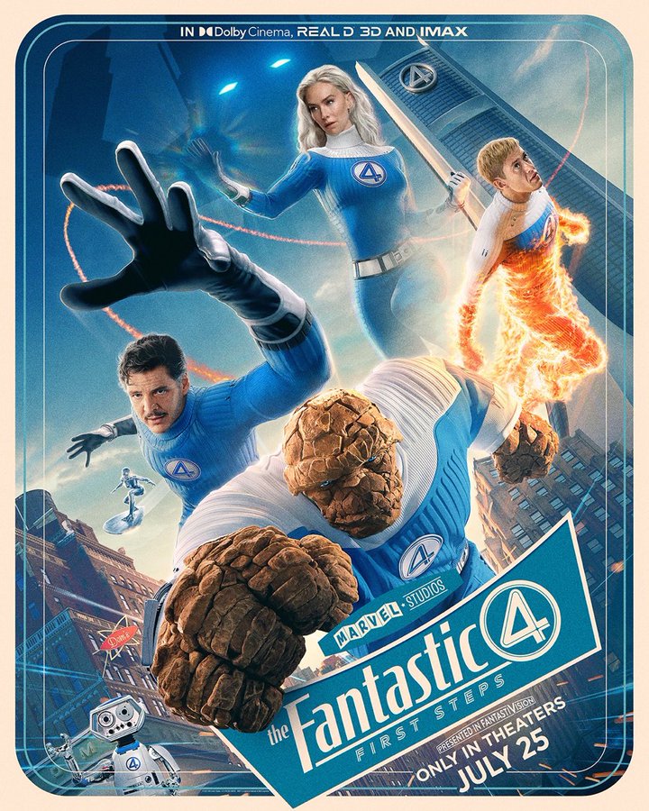 As Principais Estreias de Filmes em Julho de 2025: O Que Não Perder nas Telonas 6 The Fantastic Four: First Steps – 25 de julho